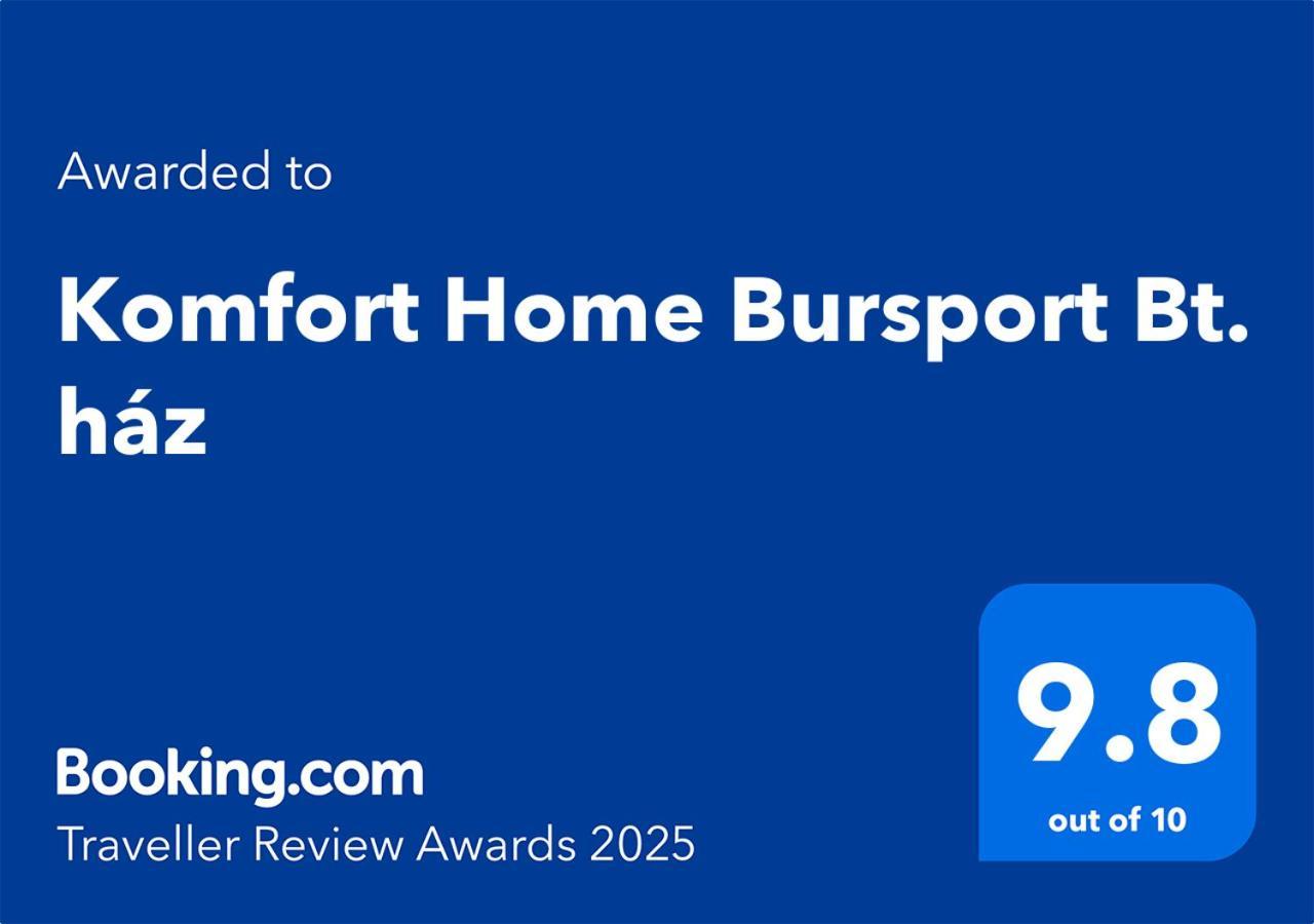 Komfort Home Bursport Bt. Haz Балатонфеньвеш Экстерьер фото